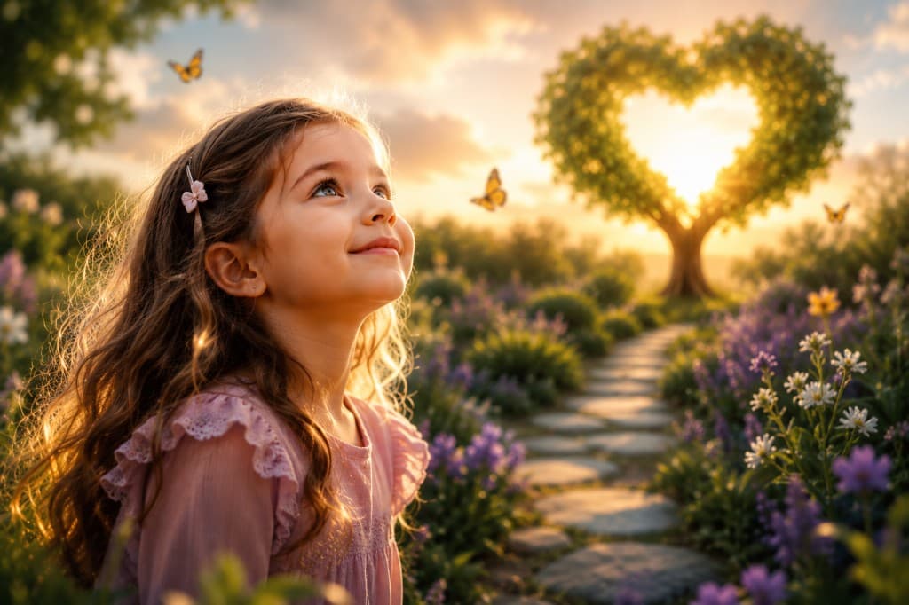Young girl representing hope, growth, and progress through the ABA therapy journey.
